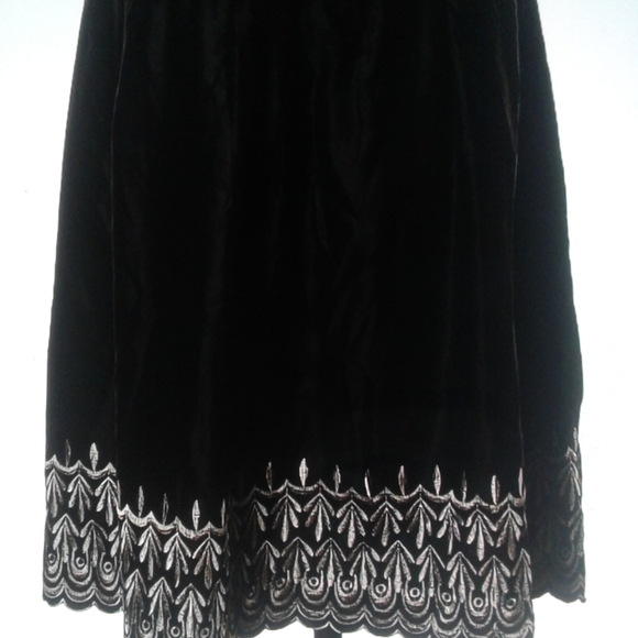 Old Navy Skirt, black n beige, sz 12 - Picture 7 of 8